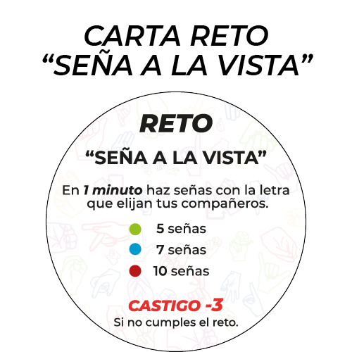 Reto Seña a la Vista